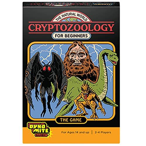 Cryptozoic Entertainment - Steven Rhodes Cryptozoology For Beginners - Card Game - Volume 2 - Ages 14+ - 2-4 Players - English