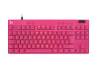 Logitech G PRO X TKL RAPID QWERTZ Duits Roze
