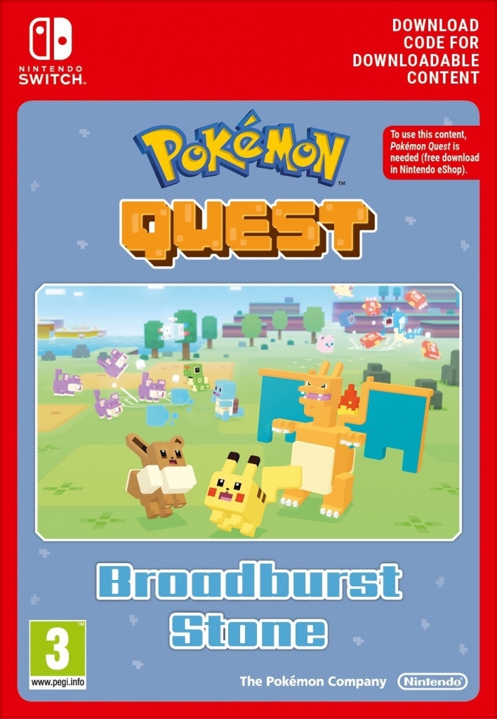 Nintendo pokemen quest broadburst stone (download code) Nintendo Switch