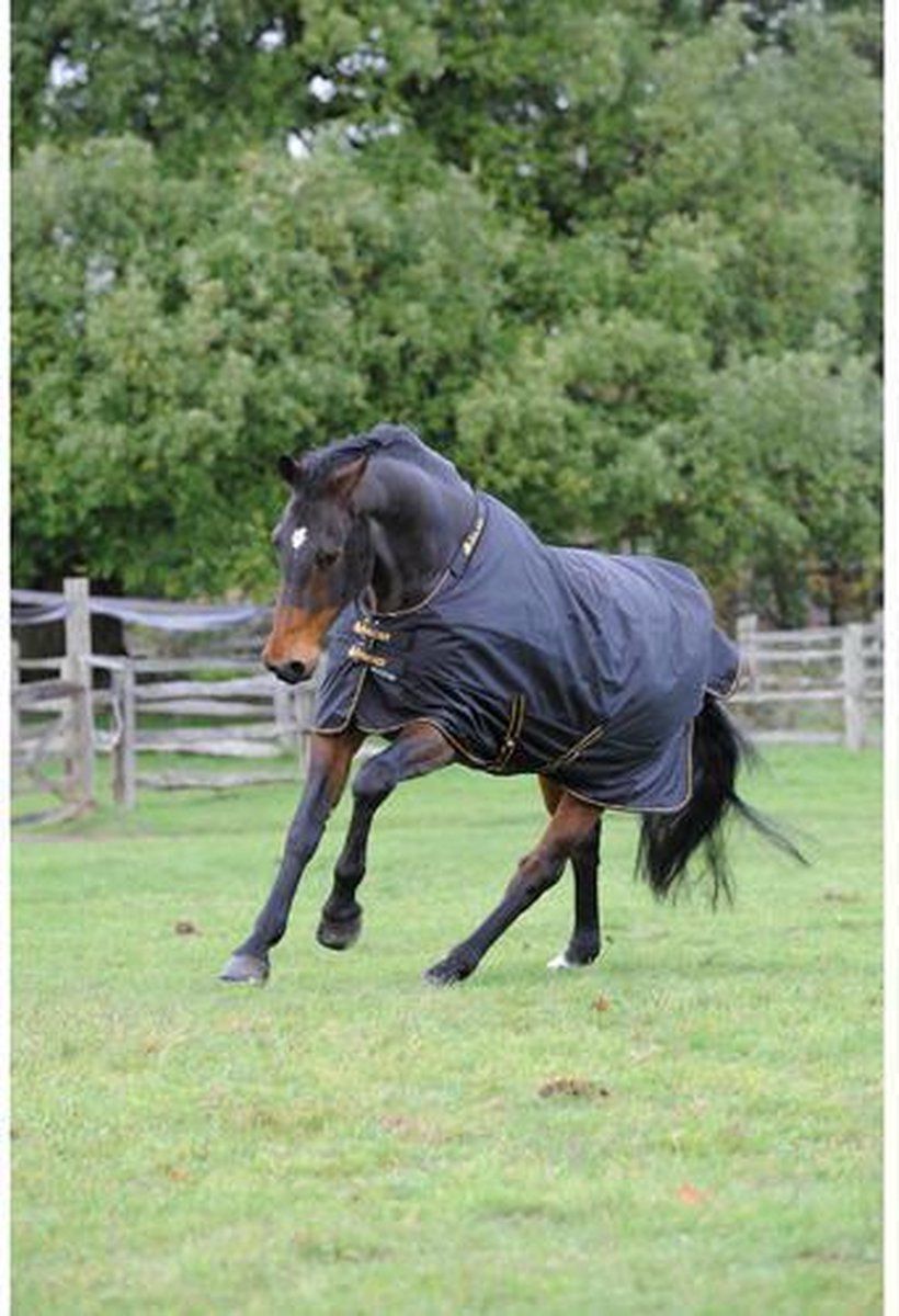 Bucas Irish Turnout Light 50 gram 152 Zwart / Goud