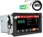 Junsun 7 Inch Autoradio met CD DVD Speler Geschikt voor VW Golf 4 MK4 Passat B5 Polo - Bluetooth - GPS-navigatiesysteem - TouchScreen - Stuurwielbediening - DAB-antenne - USB*2 + AUX - FM Radio