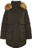 Usha Gewatteerde parka olijf XL