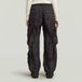 G-STAR Balloon Cargo Multi Pocket Oxford Jeans Femme W28 Noir