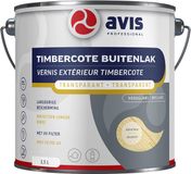 Avis Timbercote Hoogglans Blanke Lak - 2500 ml