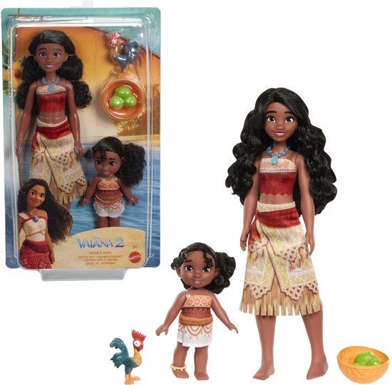 Mattel Disney Vaiana 2 Zussenset - Modepop