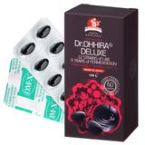 Dr.OHHIRA® Probiotiques Deluxe – 100 milliards UFC, 12 souches bactériennes, prébiotiques et postbiotiques, 5 ans de fermentation – 60 gélules