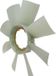 HELLA Roue de ventilateur pour refroidissement moteur Ø 750 mm Expertise HELLA IAM adaptée notamment à SETRA
