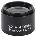 Oculair telescoop - 2x Barlow-lens - 1,25 pouce - Volledig gecoat glas - Aluminium