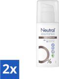 Neutral Crème de jour neutre - Convient aux peaux sensibles - Sans parfum - 50 ml - Lot économique - 2 pièces