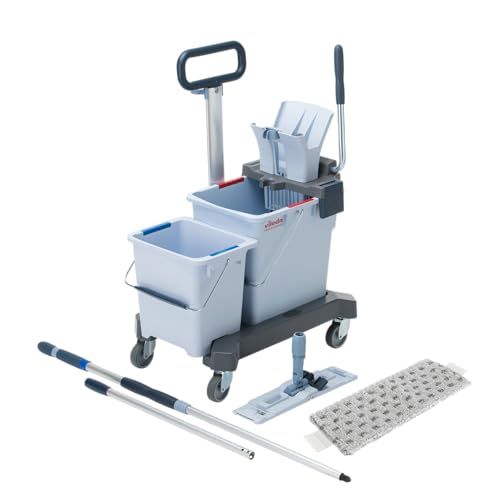 Vileda Professional UltraSpeed Pro Dubbele emmer Ready to Go Kit, 60 x 38 cm