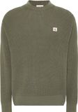 Calvin Klein Jeans Ls Ez Cotton Waffle Crwnk Swtr 9