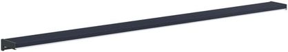 vidaXL - Raamdorpel - Antraciet - met - houtnerf - 120 - x - 15 - x - 4,5 - cm - PVC