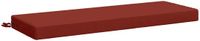 vidaXL Bankkussen SOEST 100% Polyester Rood 110 x 40 x 8 cm