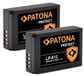 Patona (2x) Protect V1 - LP-E12 batterij (850mAh) met NTC sensor en V1 behuizing
