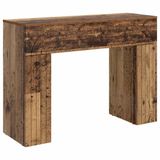 vidaXL Salontafel Oud hout 102 x 35 x 75 cm Bewerkt hout