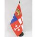 AZ FLAG Tafelvlag Italië 4 maritieme republieken 21x14 cm
