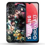 Beschermhoes Samsung Galaxy A13 Manga Demon Slayer groep Beschermhoes