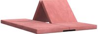 vidaXL Vouwbare Sofa Bed 140 x 67 x 15 cm Roze