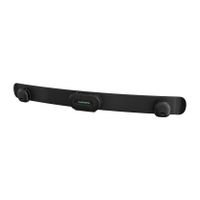 Garmin HRM-Fit Capteur de fréquence cardiaque pour femmes - Ceinture pectorale - Bluetooth/ANT+ - Noir