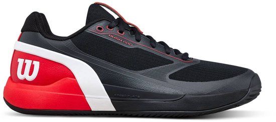Wilson Rush Pro 5 Padel Schoenen Zwart Maat 43 1/3