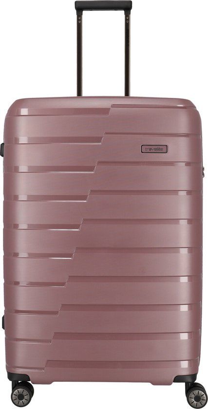 Travelite Air Base Harde Reiskoffer - 77cm Paars
