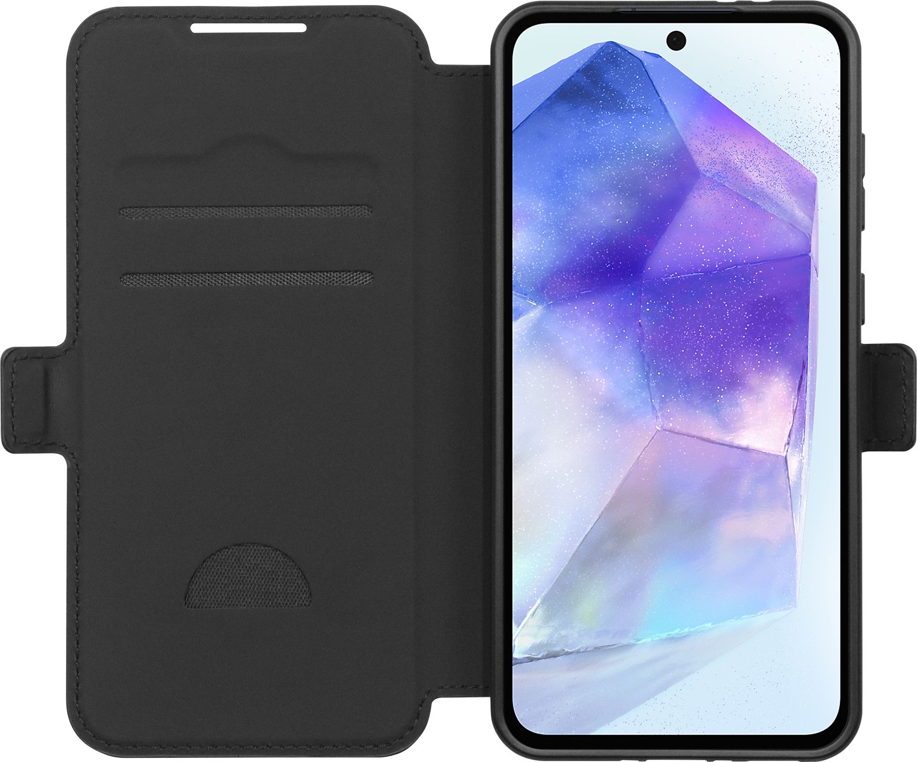 BlueBuilt Samsung Galaxy A56 Book Case Zwart