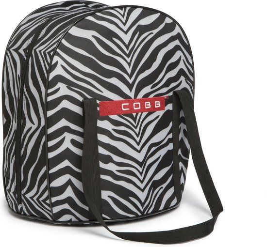 Cobb Premier/Pro Opbergtas XL - Zebra - Zwart/Wit - Polyester