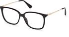 Max &co MO5104 Shiny black 54/14/145 WOMAN Brilmonturen