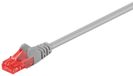 Goobay 95250 Câble réseau Gris 0,25 m Cat6 U/UTP Rond