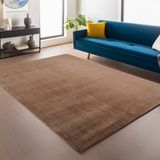 Ayyildiz Tapis antidérapant Joy Rond Marron 200 x 200 cm