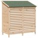 vidaXL Tuinschuur naturel 106 x 56 x 113,5 cm massief vurenhout