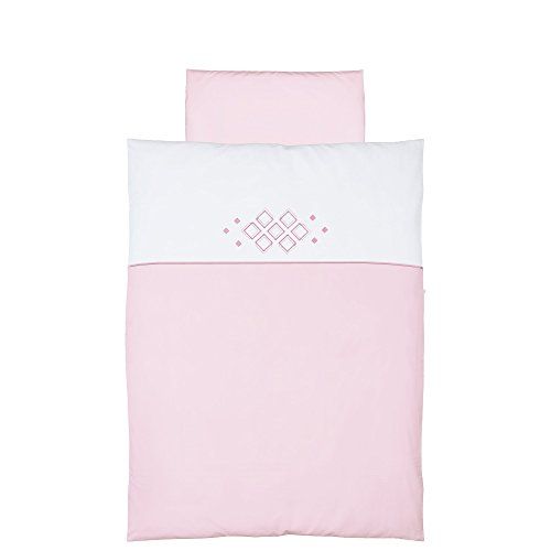 CEBA Caro 2-delige beddengoedset roze - 4251404607241