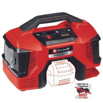 Einhell PRESSITO 18/21 Li Solo Accu Compressor - 18V - 21 l/min - 10.5 bar