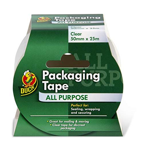 Duck Tape All Purpose Clear Packaging Tape 50mm x 25m