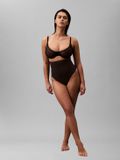 Calvin Klein Underwear Dames Slips M Polyamide/Elastaan Zwart