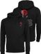 Mister Tee Wild Rose Hoodie Zwart L