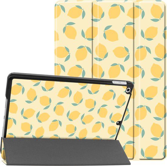 imoshion Tablet Hoes - Geschikt voor Apple iPad 9/8/7 10.2 inch (9e generatie 2021 / 8e generatie 2020 / 7e generatie 2019) - Design Trifold Bookcase