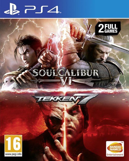 SoulCalibur VI + Tekken 7 - PS4 - Bundle - Fighting Games