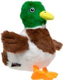 Jack And Vanilla - Jv Zoonimals Eend Speeltje - Bruin - Pluche - 18 cm
