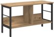 vidaXL Boekenplank 2-laags Bewerkt hout Artisanaal eikenkleurig