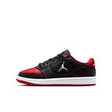 NIKE JORDAN COURT CONNECT LOW BG Kindersneakers Unisex Zwart/Grijs Maat EU 36,5