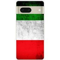 Google Drapeau italie Bedrukt siliconen hoesje compatibel met Google Pixel 7