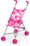 Bayer Design Poppenbuggy Roze en wit