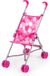 Bayer Design Poppenbuggy Roze en wit