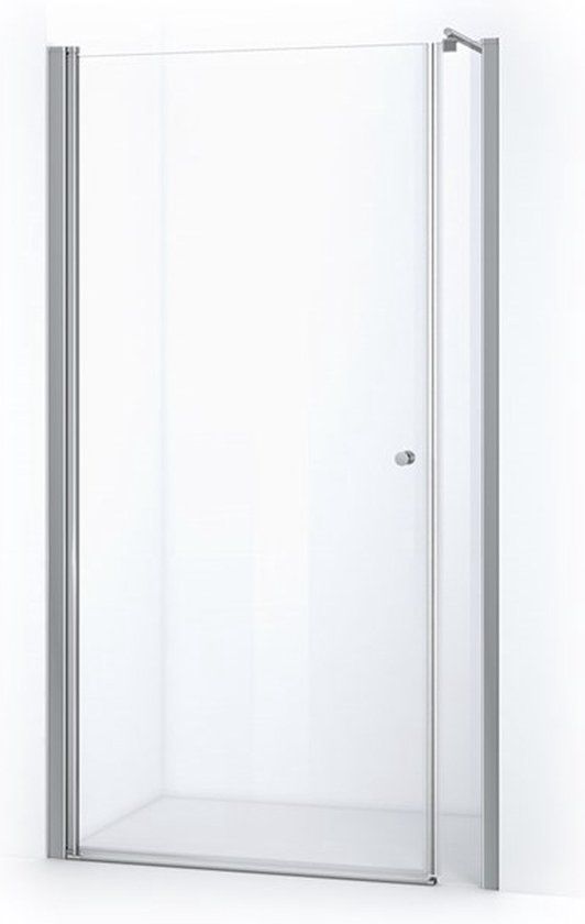 Maxaro Douchewand met Draaideur Zircon Comfort 125cm Chroom