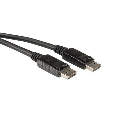 Value Panda Value DisplayPort kabel, DP M/M 2,0m zwart