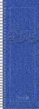 BRUNNEN Voortekenboek Mod. 783 2026 | 108×297 mm, karton, blauw