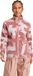 adidas TERREX Terrex Multi Bedrukt Fleece Jack met Lange Ritssluiting - Dames - Beige