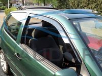 Heko Zijwindschermen donker dark tbv Volkswagen Polo - 3 deurs (6N1)