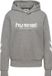 hummel hmlLEGACY 2.0 W HOODIE Femme Gris Chiné Coton Manches Longues